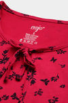 Nejo Cotton Maternity Full Length Nightdress - Fuchsiafly — thumbnail 6