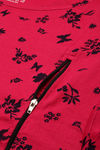 Nejo Cotton Maternity Full Length Nightdress - Fuchsiafly — thumbnail 7