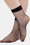 Next2Skin Fishnet Socks (Pair Of 3) - Black — thumbnail 2