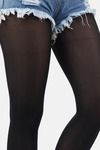 Next2Skin Opaque Pantyhose - Black — thumbnail 5