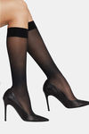 Next2Skin Sheer Knee Socks (Pair Of 2) - Black Skin — thumbnail 3