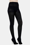 Next2Skin Opaque Designer Pantyhose - Black — thumbnail 3