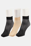 Next2Skin Sheer Socks (Pair Of 3) - Black Black Skin — thumbnail 3