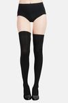 Next2Skin Opaque Stockings - Black — thumbnail 1