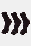 Next2Skin Opaque Thumb Socks (Pair Of 3) - Black — thumbnail 3