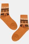 Womens Woollen Regular Length Socks (Pack of 3) - Assorted — thumbnail 5