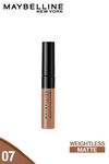 Maybelline New York Sensational Liquid Matte Lipstick 07, Barely Nude - 7 G   — thumbnail 1