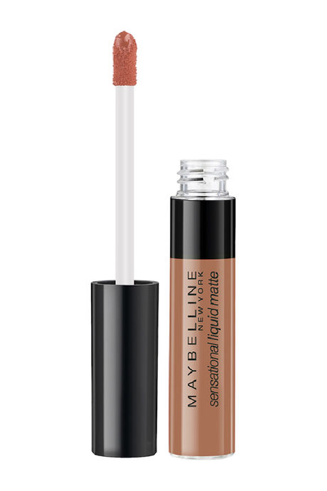 Maybelline New York Sensational Liquid Matte Lipstick 07, Barely Nude - 7 G   — image 2