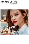 Maybelline New York Sensational Liquid Matte Lipstick 07, Barely Nude - 7 G   — thumbnail 7