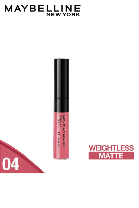 Maybelline New York Sensational Liquid Matte Lipstick 04, Easy Berry - 7 G   — image 3