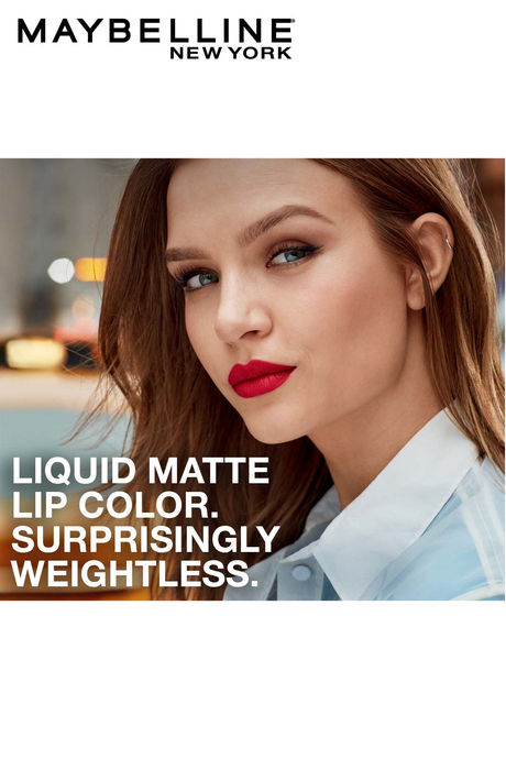 Maybelline New York Sensational Liquid Matte Lipstick 04, Easy Berry - 7 G   — image 8