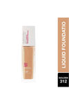 Maybelline New York Super Stay 24H Full Coverage Liquid Foundation, Golden 312 - 30 G — thumbnail 2