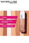 Maybelline New York Super Stay 24H Full Coverage Liquid Foundation, Golden 312 - 30 G — thumbnail 4