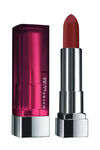 Maybelline New York Color Sensational Creamy Matte Lipstick, 696 Burgundy Blush - 3.9 G   — thumbnail 1