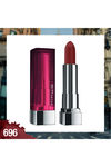 Maybelline New York Color Sensational Creamy Matte Lipstick, 696 Burgundy Blush - 3.9 G   — thumbnail 9