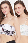 Secrets By ZeroKaata Lightly Padded Non Wired Full Coverage Sleep Bra (Pack of 2) - Multicolor — thumbnail 1