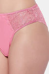 Secrets Medium Rise Zero Coverage Bikini Panty - Pink — thumbnail 5