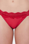 Secrets Medium Rise Zero Coverage Thong - Red — thumbnail 5