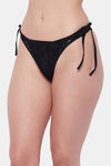 Secrets Low Rise Zero Coverage Thong - Black — thumbnail 3