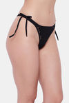 Secrets Low Rise Zero Coverage Thong - Black — thumbnail 4