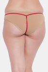 Secrets Low Rise Zero Coverage Bikini Panty - Red — thumbnail 2