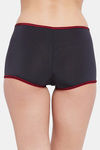 Secrets Mid Rise Boyshort - Black — thumbnail 2