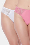 Secrets Medium Rise Zero Coverage Bikini Panty (Pack of 2) - Multicolor — thumbnail 1