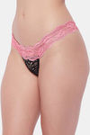 Secrets Medium Rise Zero Coverage Thong (Pack of 2) - Multicolor — thumbnail 3
