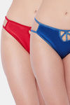 Secrets Medium Rise Zero Coverage Bikini Panty (Pack of 2) - Multicolor — thumbnail 1