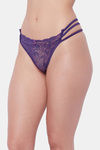 Secrets By Zerokaata Medium Rise Zero Coverage Thong (Pack of 3) - Multicolor — thumbnail 4