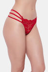 Secrets By Zerokaata Medium Rise Zero Coverage Thong (Pack of 3) - Multicolor — thumbnail 5