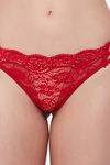 Secrets By Zerokaata Medium Rise Zero Coverage Thong (Pack of 3) - Multicolor — thumbnail 7