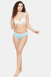 Secrets By ZeroKaata Medium Rise Half Coverage Bikini Panty (Pack of 3) - Multicolor — thumbnail 12