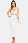 Secrets By ZeroKaata Cut & Sew Saree Shapewear - White — thumbnail 6