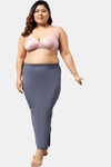 Secrets Cut & Sew Mermaid Saree Shapewear - Grey — thumbnail 7