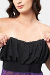 Secrets By ZeroKaata Lace Babydoll With Thong - Purple — thumbnail 5