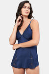 Secrets By ZeroKaata Nylon Babydoll With Thong (Pack of 2) - Assorted — thumbnail 2
