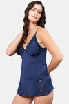 Secrets By ZeroKaata Nylon Babydoll With Thong (Pack of 2) - Assorted — thumbnail 6