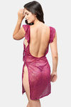 Secrets By ZeroKaata Nylon Babydoll With Thong (Pack of 2) - Assorted — thumbnail 4