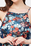 Secrets By ZeroKaata Poly Satin Babydoll With Thong - Multicolor — thumbnail 5