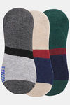 Secrets By ZeroKaata Cotton Ankle Shoe Liner (Pack of 3) - Assorted — thumbnail 2