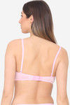N-Gal Lightly Lined Non-Wired Full Coverage Halter Bra - Pink — thumbnail 3
