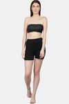 N-Gal Padded Non-Wired Full Coverage Strapless Bra - Black — thumbnail 4