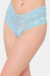 N-Gal Medium Rise Full Coverage Boyshort - Blue — thumbnail 2