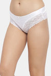 N-Gal Medium Rise Full Coverage Hipster Panty - White — thumbnail 2