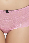 N-Gal Medium Rise Full Coverage Boyshort - Dusky Pink — thumbnail 4
