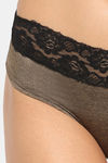N-Gal Medium Rise Full Coverage Hipster Panty - Brown — thumbnail 4