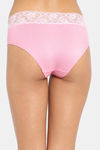 N-Gal Medium Rise Full Coverage Hipster Panty - Pink — thumbnail 3