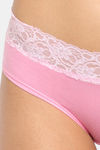N-Gal Medium Rise Full Coverage Hipster Panty - Pink — thumbnail 4