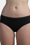 N-Gal Medium Rise Full Coverage Hipster Panty - Black — thumbnail 4